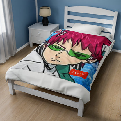 Kusuo Saiki - Velveteen Plush Blanket