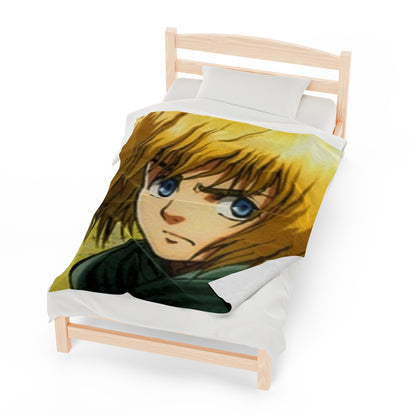 Armin Arlert - Velveteen Plush Blanket