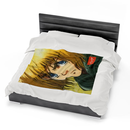 Armin Arlert - Velveteen Plush Blanket