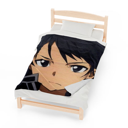 Kazuto Kirigaya - Velveteen Plush Blanket