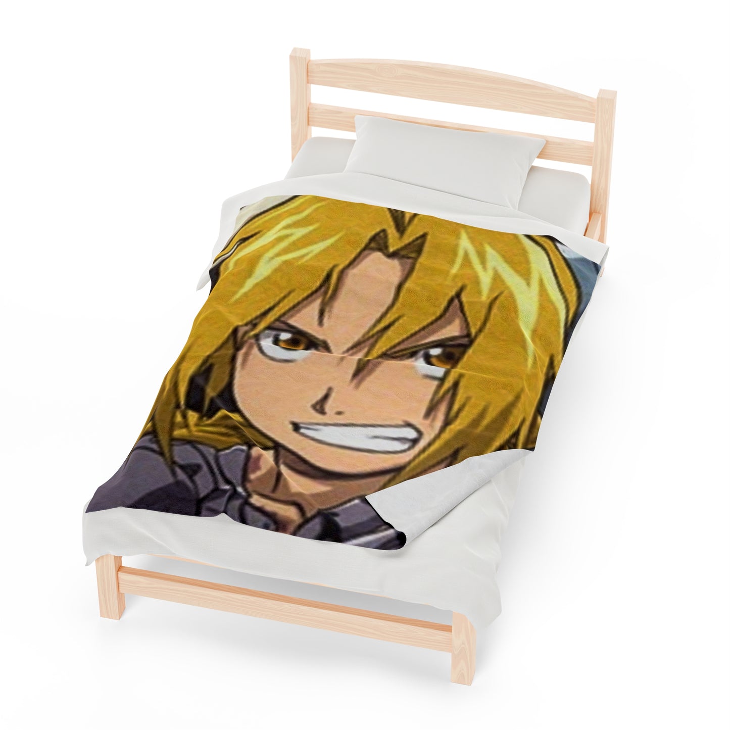 Edward Elric - Velveteen Plush Blanket