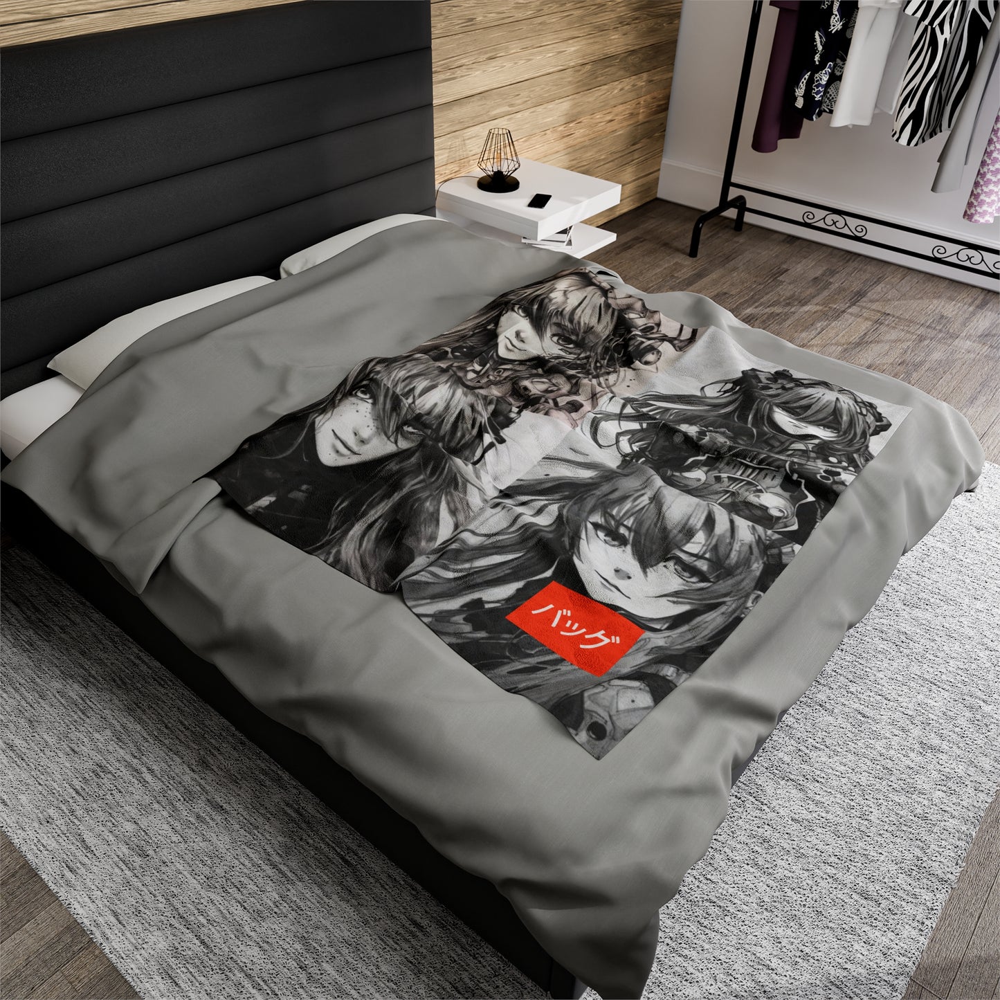 Asuka Langley Soury - Velveteen Plush Blanket