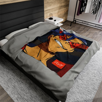 Kamina - Velveteen Plush Blanket