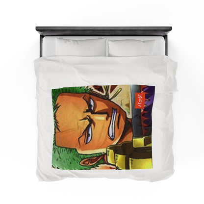 Zoro Roronoa - Velveteen Plush Blanket