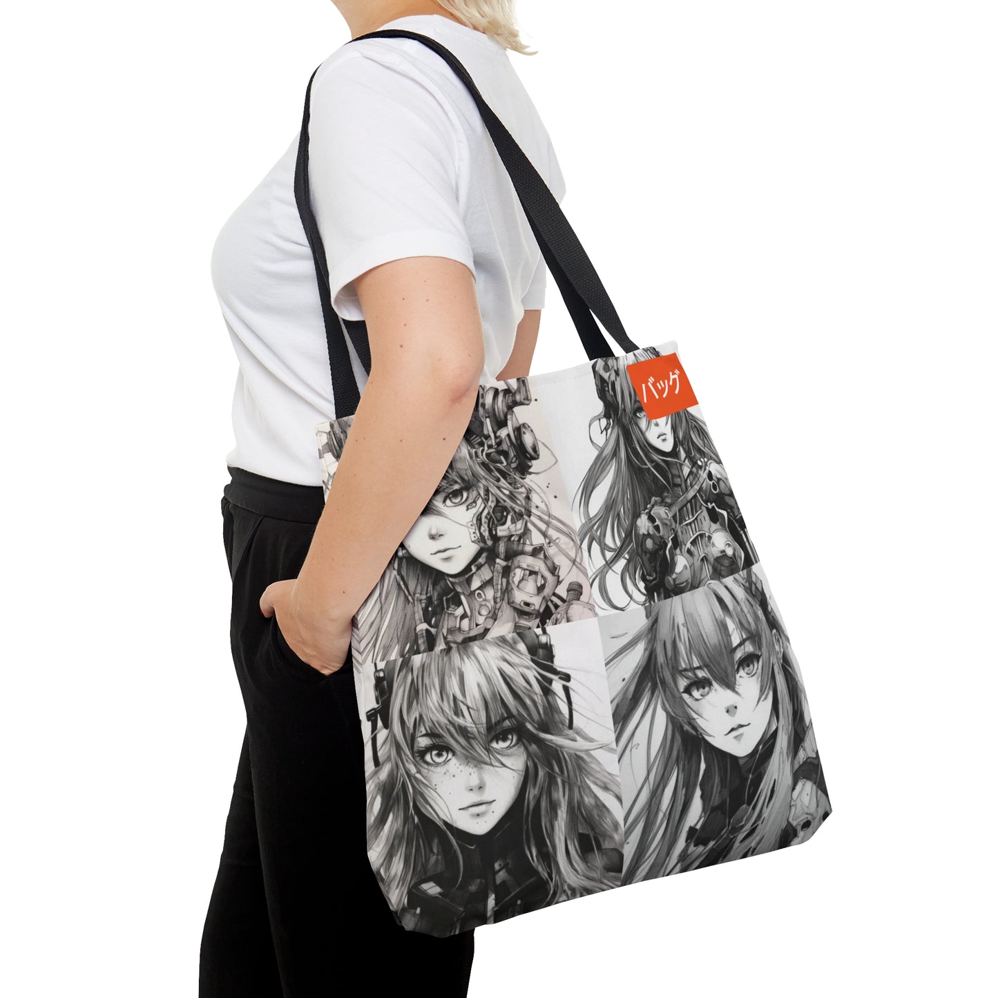 Asuka Langley Soury - BW - Tote Bag (AOP)