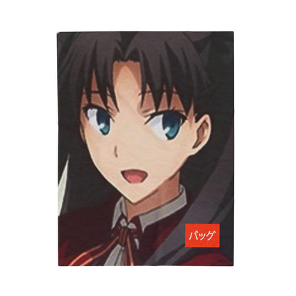 Rin Toosaka - Velveteen Plush Blanket