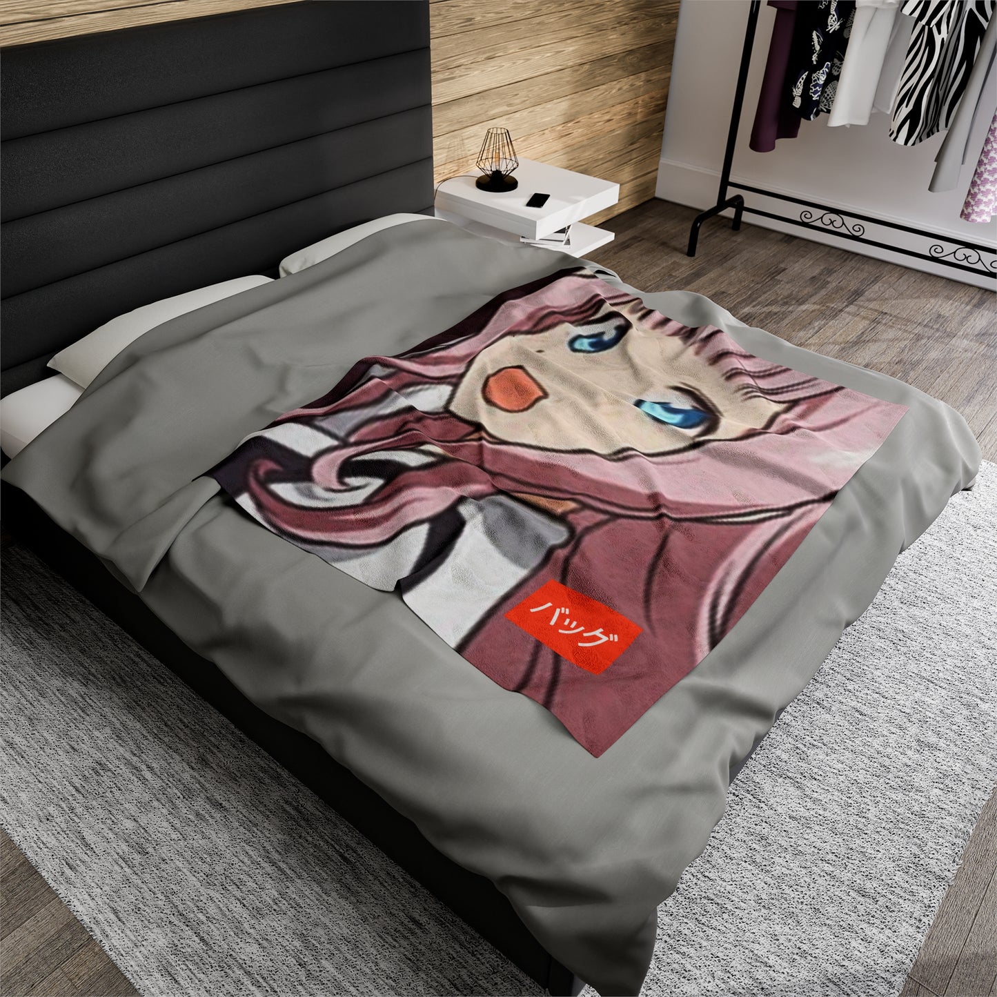 Chika Fujiwara - Velveteen Plush Blanket