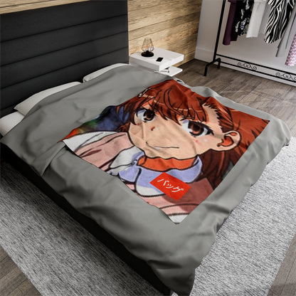 Mikoto Misaka - Velveteen Plush Blanket