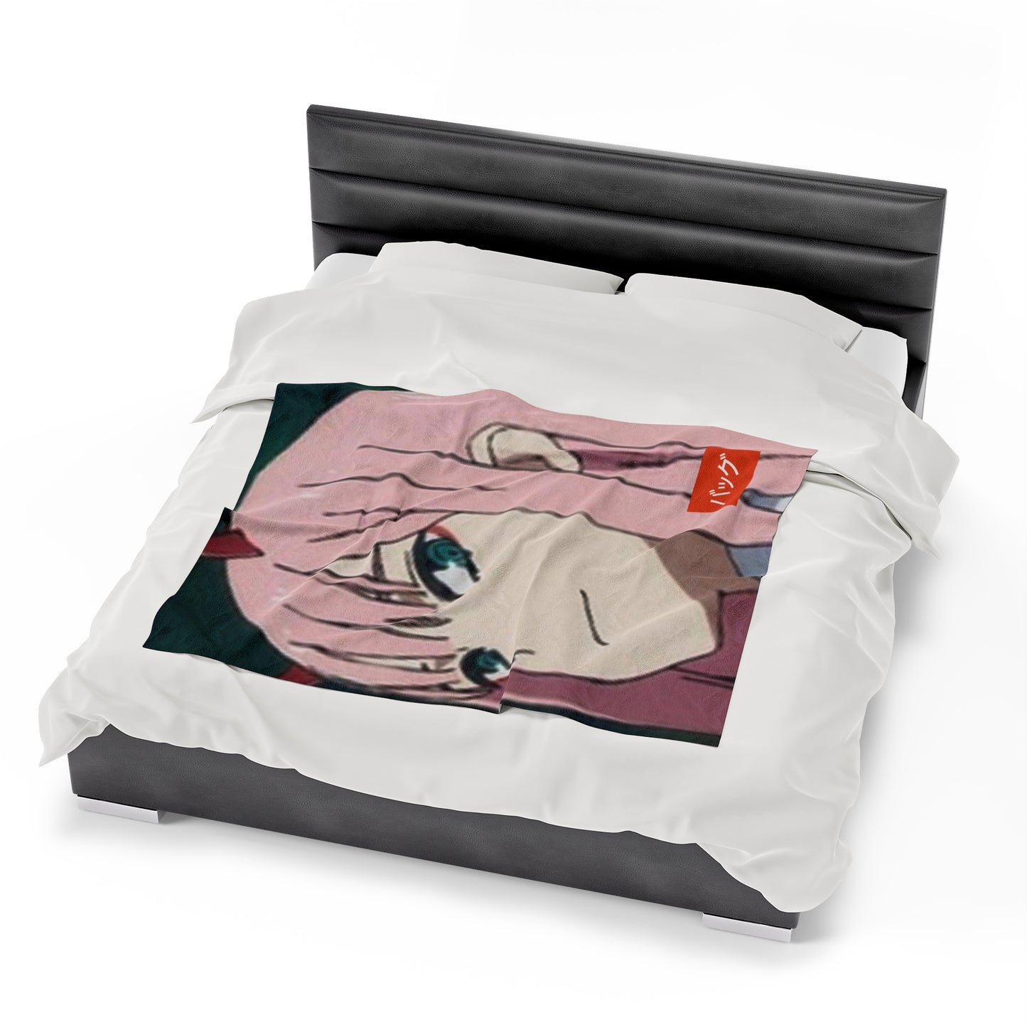 Zero Two - Velveteen Plush Blanket