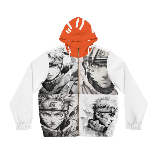 Naruto - Men's Full-Zip Hoodie (AOP)