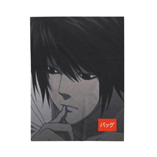 L Lawliet - Velveteen Plush Blanket